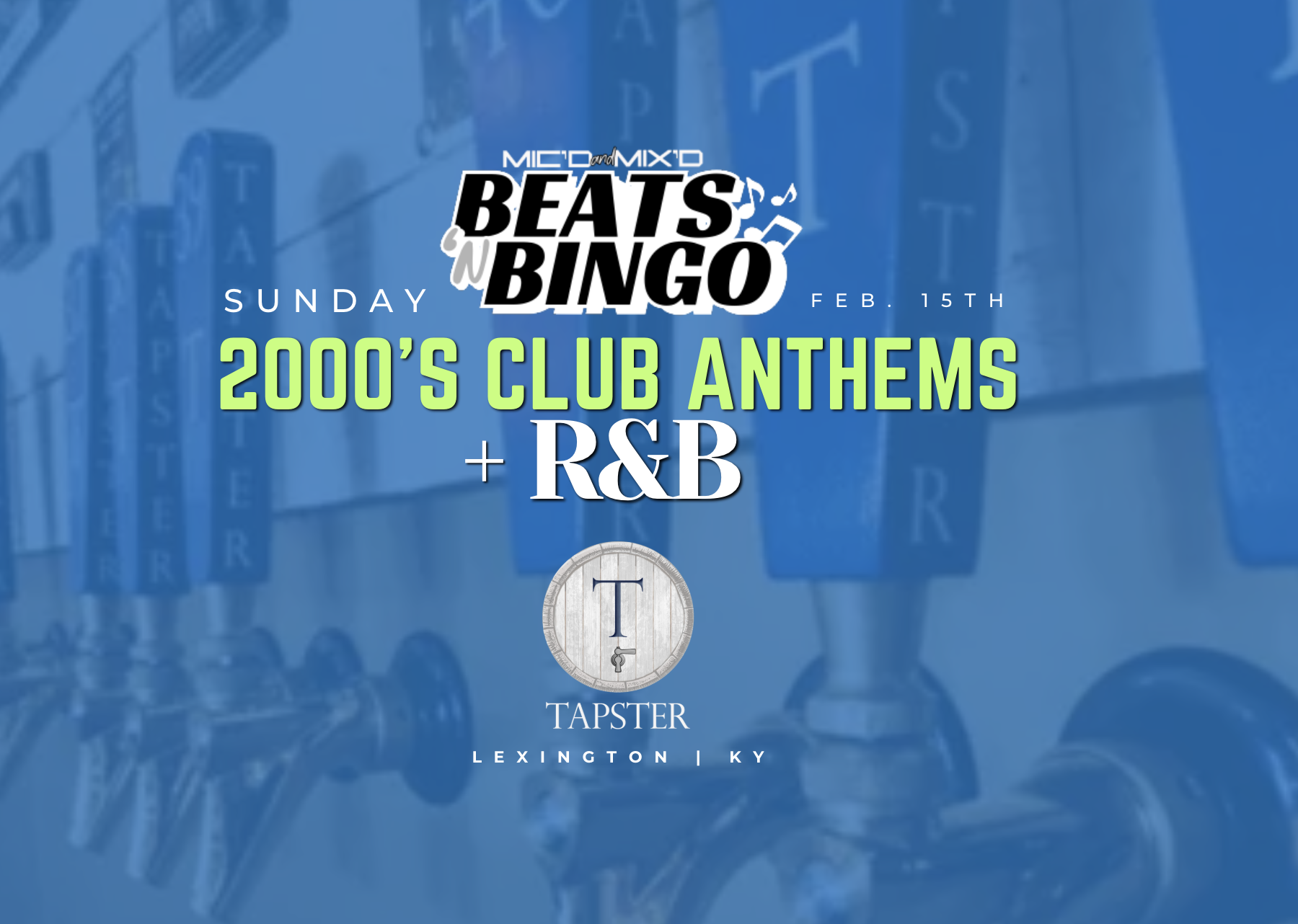 Beats N Bingo - Sunday, February 15th - Lexington KY