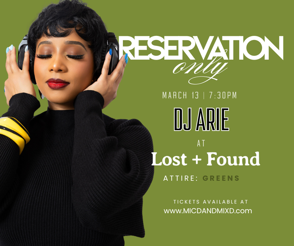 DJ Arie of Cincinnati, Ohio debut for Reservation Only in Lexington, KY.