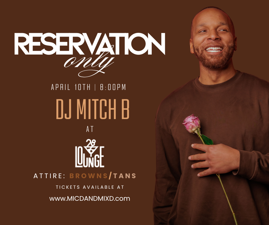 DJ Mitch B in Lexington at 28 Lounge April 10, 2026