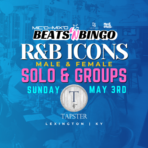 Singo but better at Tapster, Sunday, May 3